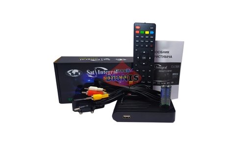 Приставка Т2 Sat-Integral 5052T2 mini цифровий приймач DVB-T2 - 4