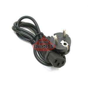Кабель питания 220V 1.2m Atcom 0.5 мм CEE 7/7 Евровилка - IEC C13 ЧЕРНЫЙ (16988)