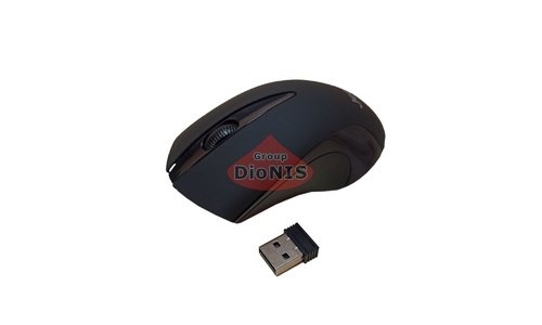 Миша бездротова JEDEL W120 BLACK оптична Mouse Wireless 2.4GHz 1000 dpi (07302) - 3