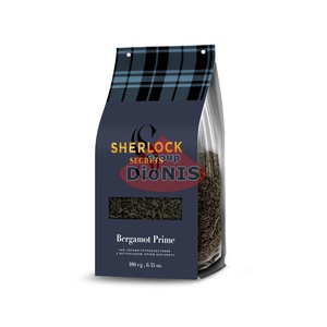Чай черный Sherlock Secrets Bergamot Prime Бергамот Prime 180 г крупнолистовой