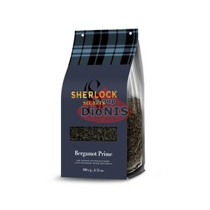 Чай черный Sherlock Secrets Bergamot Prime Бергамот Prime 180 г крупнолистовой