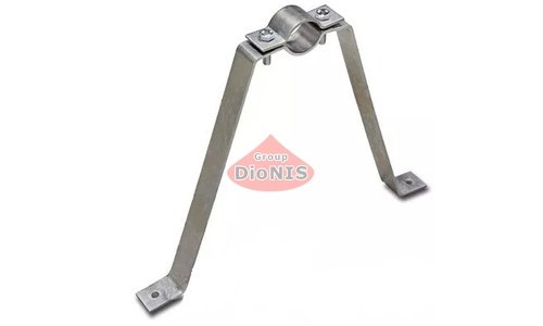 Кронштейн кріплення щогли до стіни KMC-45 Харків виліт 215 мм Діаметр щогли 42-48 мм - 1