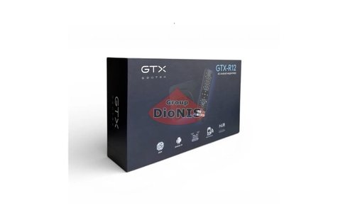Смарт приставка Geotex GTX-R12 4/32 Gb Amlogic S905X5M Android 14 ATV WiFi 2.4/5.0+BT голос - 2