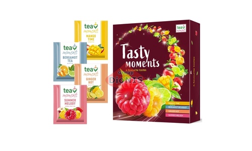 Набор чая Tea Moments Tasty Moments 32 сашета 4 вкуса по 8 шт - 1