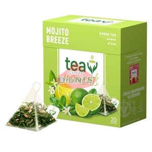 Чай зелений Tea Moments Mojito Breeze Мохіто Бриз 20 пірамідок по 1.7 г