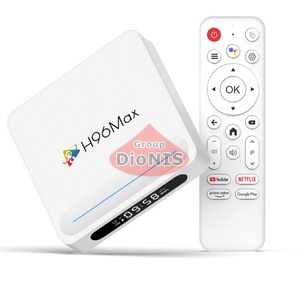 Смарт приставка H96 MAX 4/32 GB Allwinner H618 PLUS Android 14.0 WiFi 2.4/5+BT голос