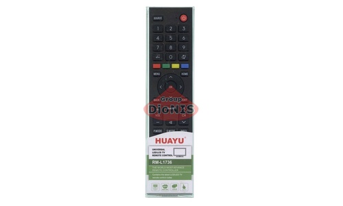 Пульт для телевизора HISENSE HUAYU RM-L1736 универсальный - 2