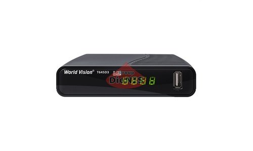 Приставка Т2 World Vision T645D3 FM H.265 Цифровой эфирный DVB-T2/C ресивер тюнер - 1