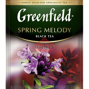 Чай черный Greenfield Spring Melody 100 саш по 1.5 г с чабрецом Гринфилд ХоРеКа