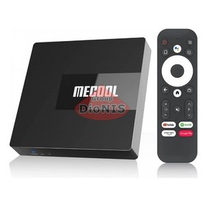 Медиаплеер Mecool KM7 4/64 GB Smart TV Box 4K Amlogic S905Y4 Android TV 11 WiFi 2.4/5.0+BT голос