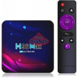 Медіаплеєр H96 MAX-v11 4/32 GB Smart TV Box 4K Rockchip RK3318 Android 11.0 WiFi 2.4/5+BT