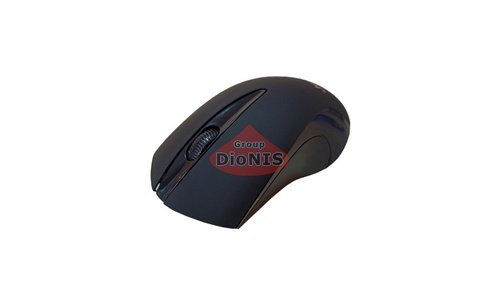 Миша бездротова JEDEL W120 BLACK оптична Mouse Wireless 2.4GHz 1000 dpi (07302) - 1