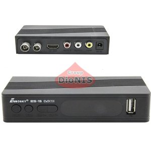 Ресивер Eurosky ES-15 цифровой эфирный DVB-T2