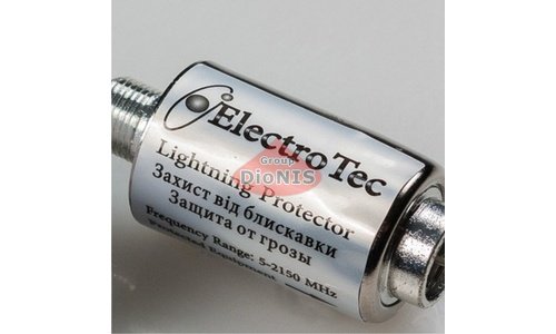 Грозозащита ElectroTec Lightning Protector для устройств эфирного цифрового T2, спутникового телевидения и GSM от разрядов молнии 5-2150 МГц - 1