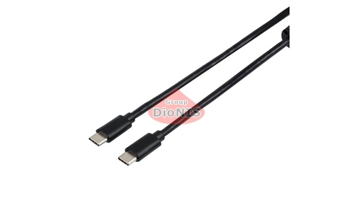USB Type-C тато - USB Type-C тато кабель 1.8 м ATCOM Чорний 12118 - 1