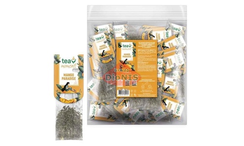 Чай зеленый Tea Moments Mango Paradise Манговый рай 50 кадди-пакет по 2.4 г - 1