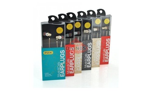 Наушники PZX H-13 Вакуумные, Stereo, Gold, Bох 3.5 мм (mini-Jack) (15738) - 2