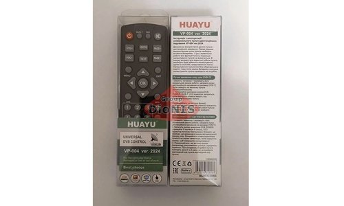 Пульт Универсальный HUAYU VP-004 Ver.2024 для спутниковой и Т2 приставки, ресивера, тюнера, телевизора - 2