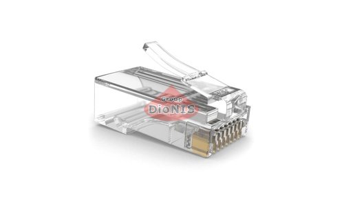 Коннектор RJ45 8P8C RITAR PREMIUM PLUS Cat-5 позолоченые контакты 100 шт (23288) - 1