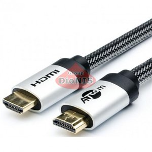 HDMI - HDMI кабель 3,0м ATCOM Higt Speed, 4K Support (13782) - ЗНЯТО З ВИРОБНИЦТВА