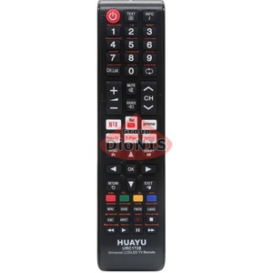 Пульт для телевізора HISENSE, ERGO, KIVI, SATURN, SUPRA HUAYU URC1728 універсальний