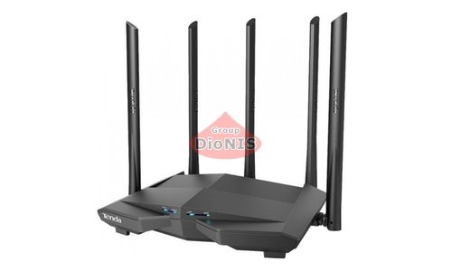 Маршрутизатор (роутер) Tenda AC11 (AC1200) 2.4 и 5 ГГц Черный - 4