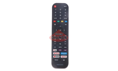 Пульт для телевізора HISENSE EN2G30H для телевизора Netflix, Prime Video, RakutenTV, YouTube, Smart TV - 1