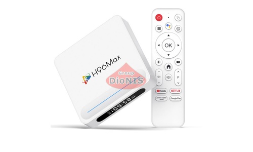 Смарт приставка H96 MAX 4/32 GB Allwinner H618 PLUS Android 14.0 WiFi 2.4/5+BT голос - 1