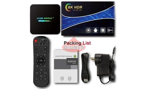 Медиаплеер X10 MAX + (PLUS) 4/64 GB Smart TV Box 4K/8K Amlogic S905X3 Android 9.0 Wi-Fi 2.4/5 G - 4
