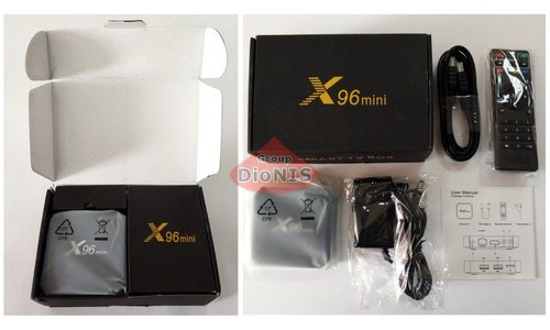 Комплект X96 mini 2/16 GB Smart TV Box з USB Т2 приймачем T230C (Android 7.1, WiFi 2.4) - 5