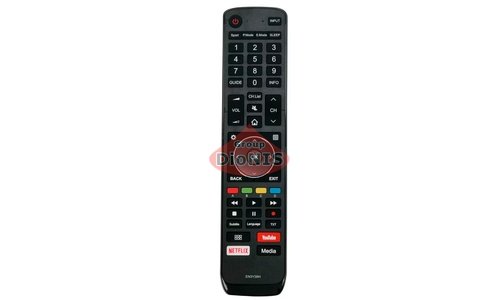 Пульт для телевизора HISENSE EN3Y39H Netflix, YouTube - 1