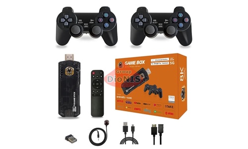 Игровая консоль X8 Game Stick 2/16 Гб Android 12 Allwinner H313 WiFi 2.4/5.0, 10000 игр - 1