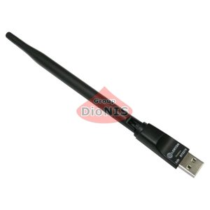 Адаптер USB WiFi LORTON (на чипе 7601) 3 dBi с внешней поворотной антенной (200 мм) 150 Мбит/с Сетевой адаптер b/g/n