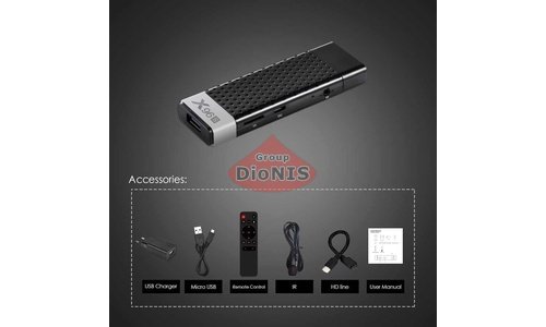 Медіаплеєр X96S STICK 4/32 GB Smart TV Box 4K Amlogic S905Y2 Android 8.1 WiFi 2.4/5+B - 5