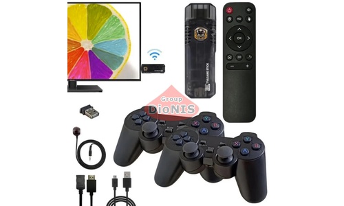 Игровая консоль X8 Game Stick 2/16 Гб Android 12 Allwinner H313 WiFi 2.4/5.0, 10000 игр - 5