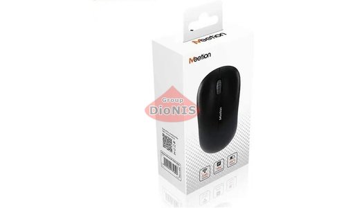 Миша бездротова MeeTion MT-R545 чорна оптична Mouse Wireless 2.4GHz 1600 dpi - 3