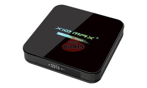 Медиаплеер X10 MAX + (PLUS) 4/64 GB Smart TV Box 4K/8K Amlogic S905X3 Android 9.0 Wi-Fi 2.4/5 G - 1