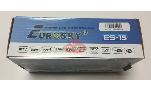 Ресивер Eurosky ES-15 цифровой эфирный DVB-T2 - 7