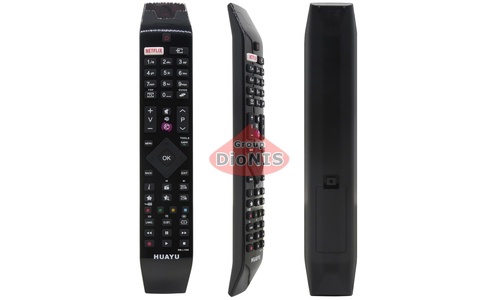 Пульт для телевізора Hitachi RC-49141 Huayu RM-L1560 Vestel, Telefunken - 2