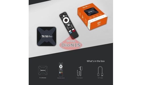 Смарт приставка TX10 Pro 8K 2/16 GB Allwinner H616 Android 13 WiFi 2.4/5.0+BT - 3