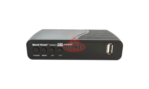 Приставка Т2 World Vision T644D3+ FM H.264 HDMI-CEC Цифровий DVB-T2/C ресивер тюнер - 1