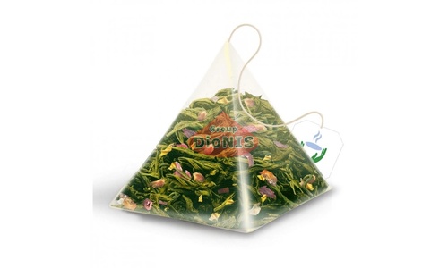 Чай зеленый Tea Moments Sparkling Strawberry Игристая Клубника 20 пирамидок по 1.7 г - 3