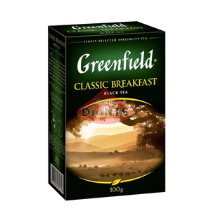 Чай черный Greenfield Classic Breakfast 100 г листовой Классический завтрак Гринфилд
