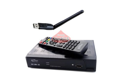 Комплект: Ресивер Sat-Integral S1228HD супутниковий + WiFi адаптер - 1