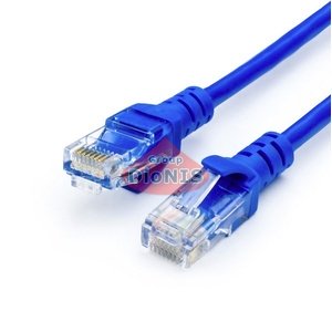 Патч-корд 7.5 м ATCOM синій UTP RJ45 Cat.5e 24AWG CCA литий (9164)
