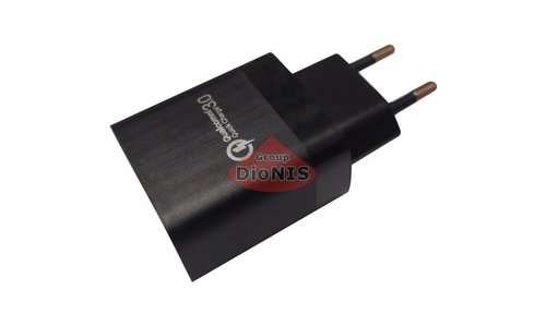 МЗП - блок живлення CX-18 ATCOM 220В, 1*USB OUTPT: DC 5V = 3.0A (MAX) Мережевий зарядний пристрій для смартфонів і планшетів (20303) - 2