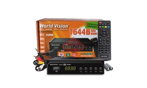 Приставка Т2 World Vision T644B FM HDMI-CEC H.264 Цифровой DVB-T2/C ресивер тюнер - 2