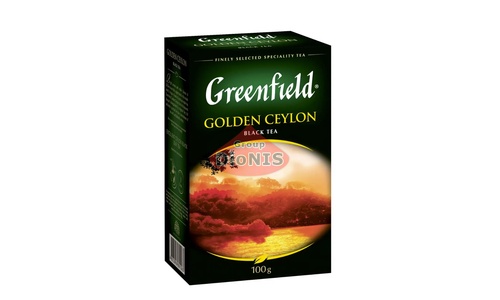 Чай черный Greenfield Golden Ceylon 100 г листовой Золотой Цейлон Гринфилд - 1