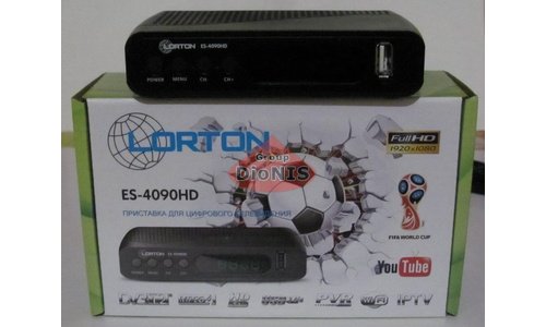 Ресивер LORTON ES-4090HD цифровий ефірний DVB-T2 - 2