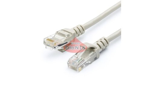 Патч-корд 1.0 м GEPLINK CCS серый UTP RJ45 CAT5E 26AWG (GL8001) - 1